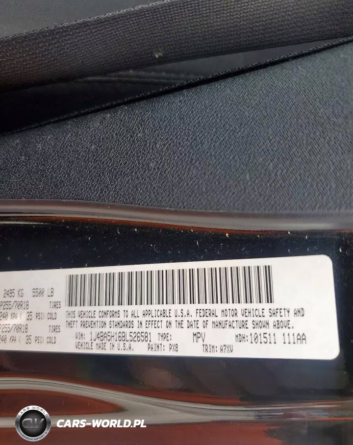 2011 Jeep Wrangler Unlimited Sahara VIN:1J4BA5H16BL526581 - 14