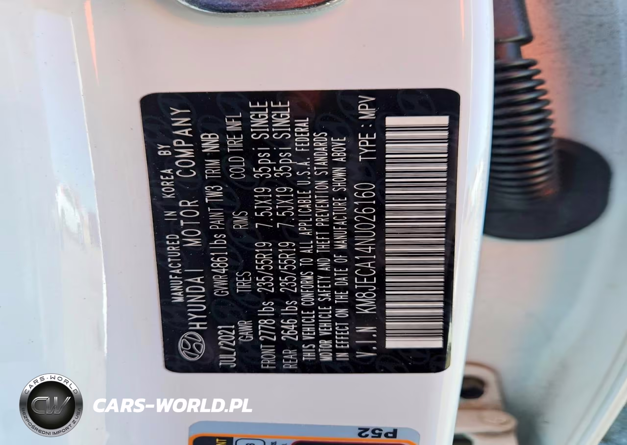 2022 Hyundai Tucson Limited VIN:KM8JECA14NU026160 - 13