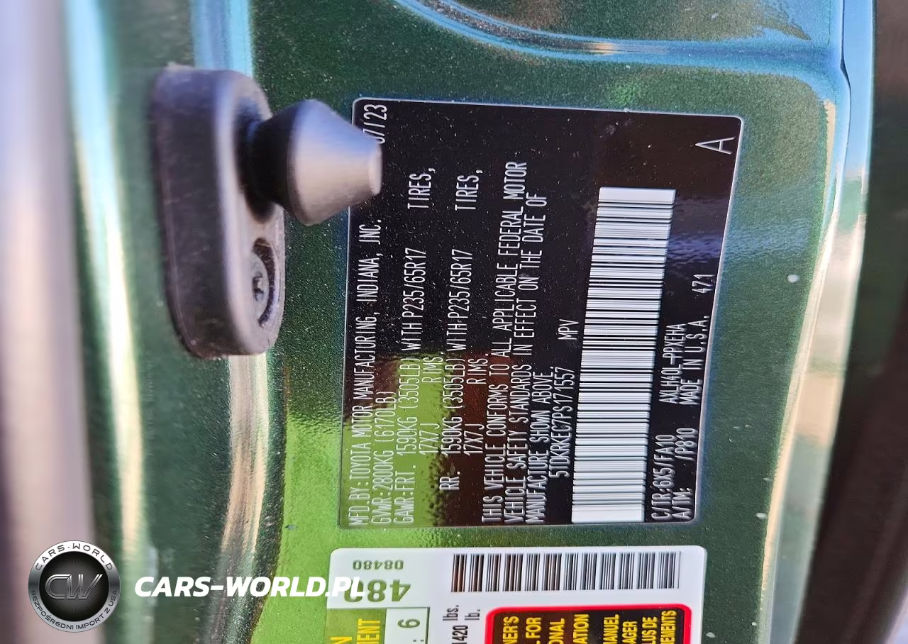 2023 Toyota Sienna Le VIN:5TDKRKEC7PS171557 - 13