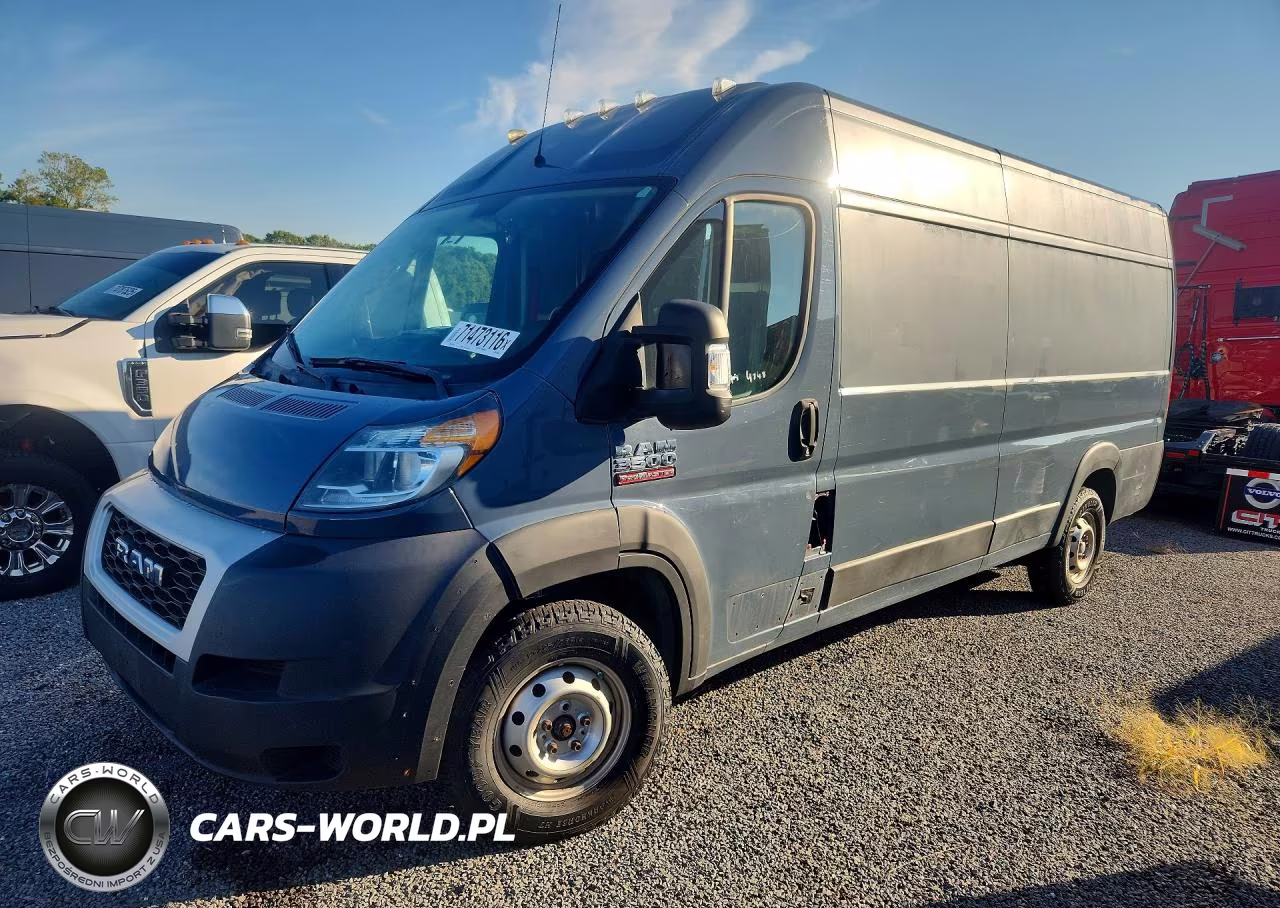 2020 Ram Promaster 3500 Delivery Van VIN:3C6URVJG4LE145352 - 1