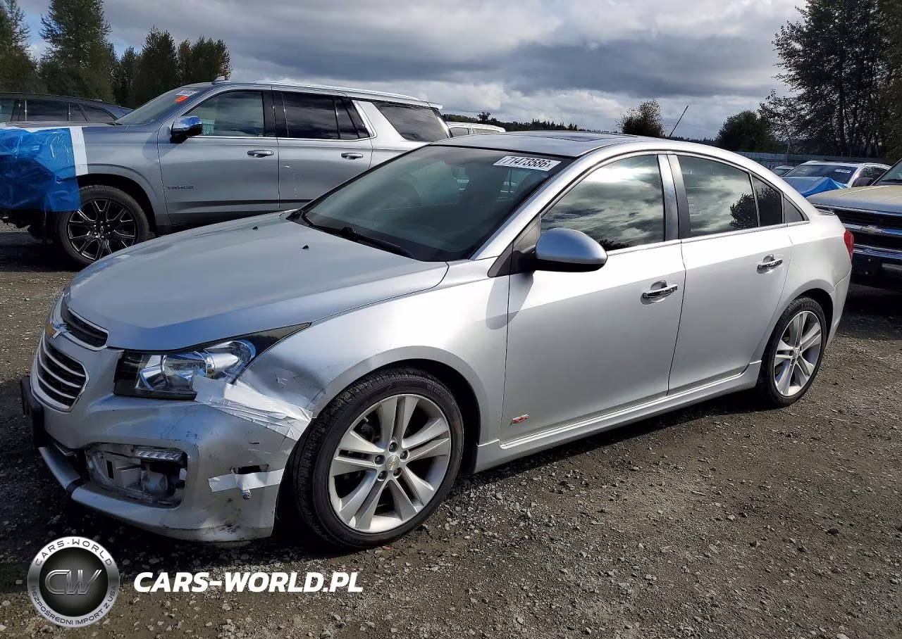 2015 Chevrolet Cruze Ltz VIN:1G1PG5SB9F7261089 - 1