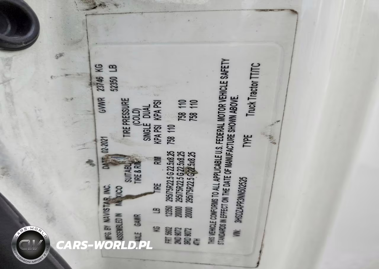 2022 International Lt625 - Semi Truck VIN:3HSDZAPR3NN502525 - 12