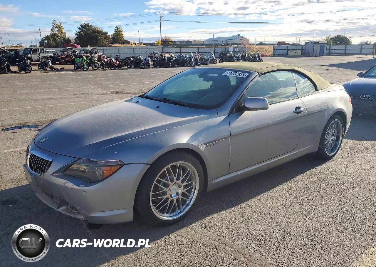 2005 BMW 645 Ci Automatic VIN:WBAEK73475B323719 - 1