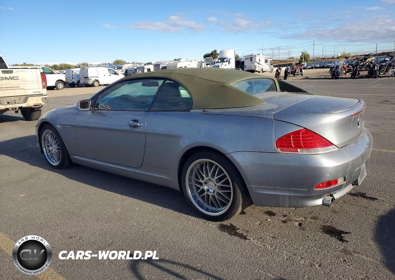 2005 BMW 645 Ci Automatic VIN:WBAEK73475B323719 - 2