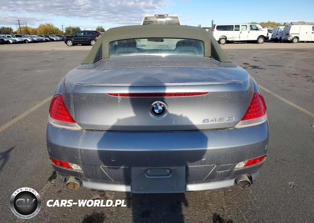 2005 BMW 645 Ci Automatic VIN:WBAEK73475B323719 - 6