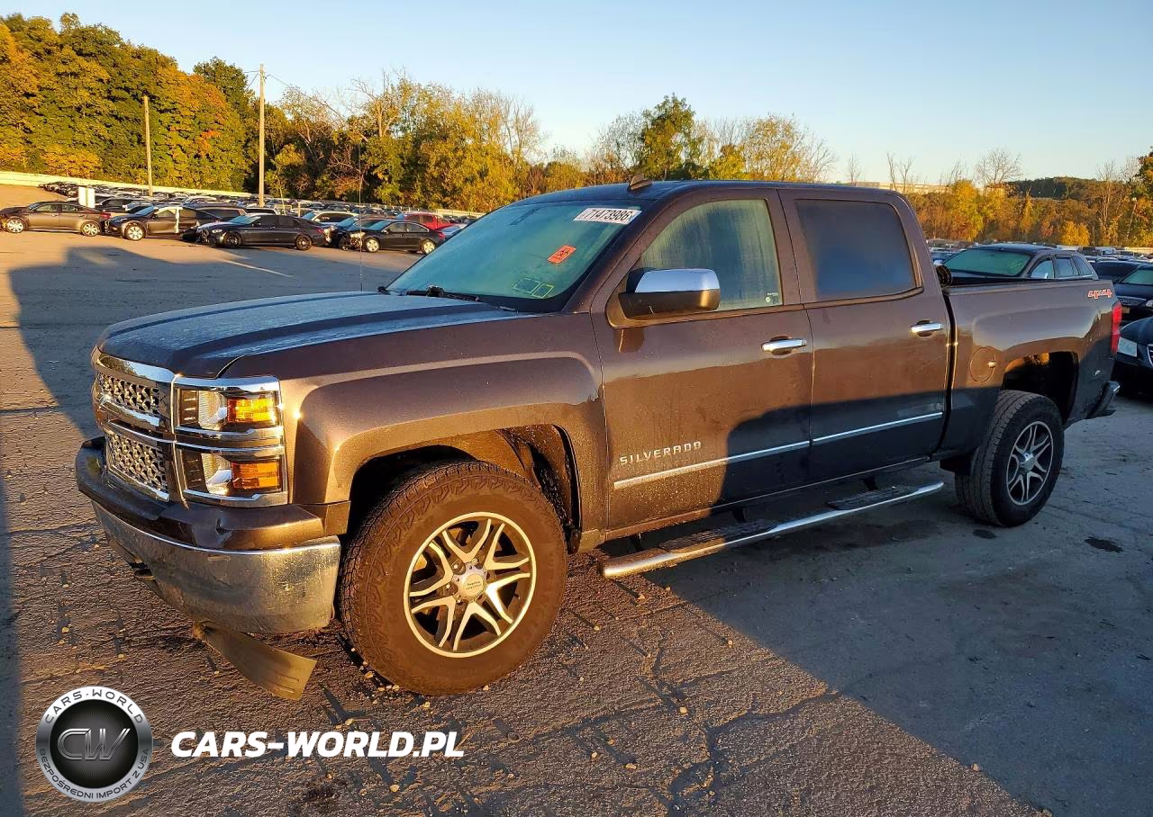 2014 Chevrolet 1500 Silverado VIN:3GCUKREC9EG226883 - 1