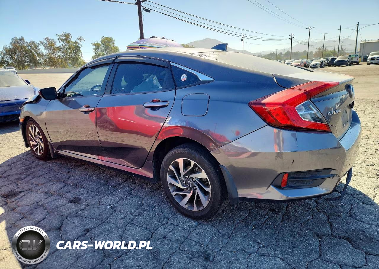 2017 Honda Civic Ex VIN:2HGFC2F78HH515452 - 2
