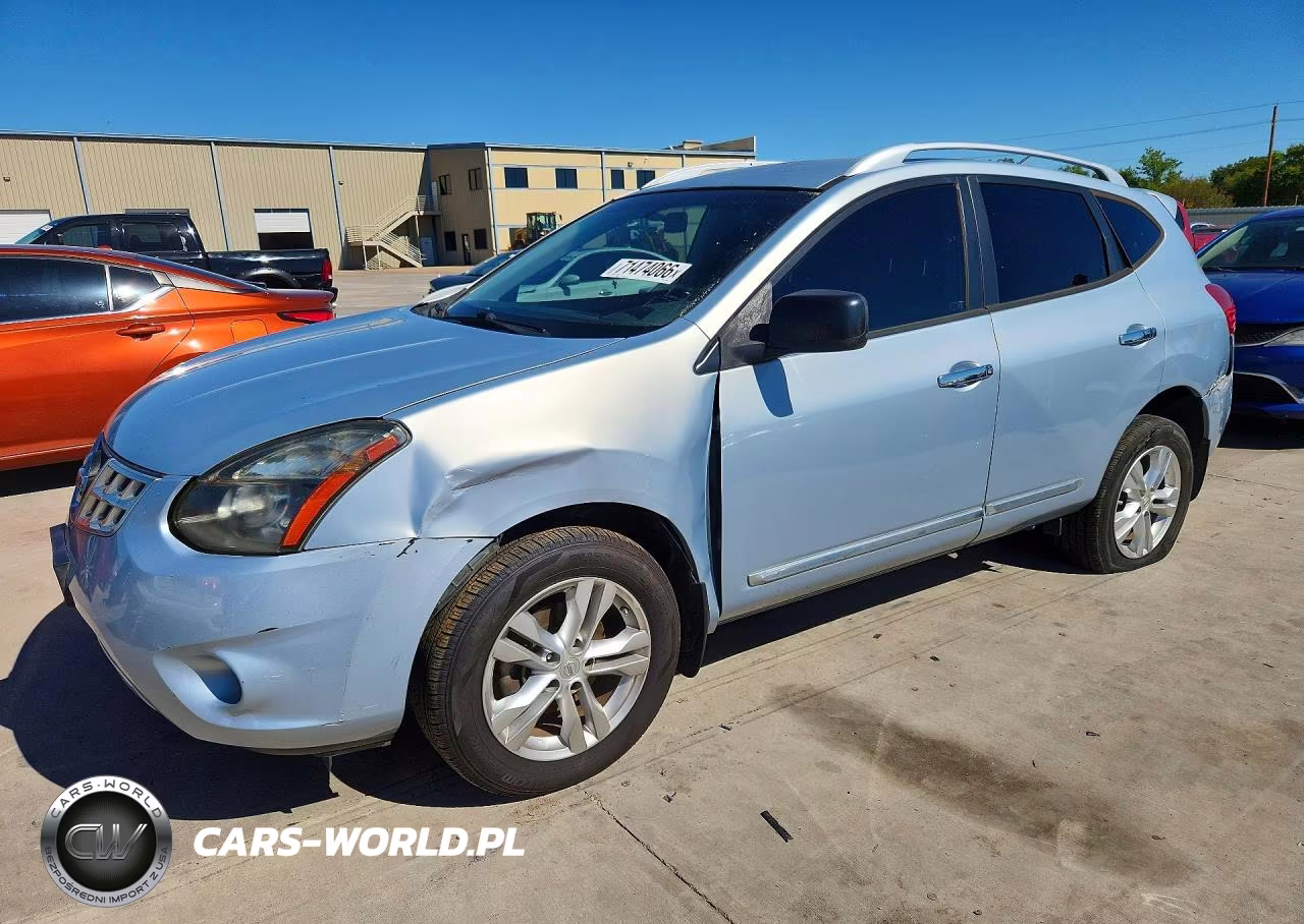 2015 Nissan Rogue S VIN:JN8AS5MT2FW156180 - 1