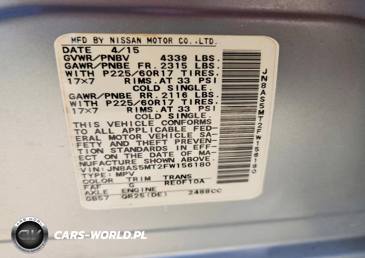2015 Nissan Rogue S VIN:JN8AS5MT2FW156180 - 13