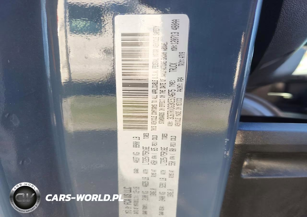 2019 Ram Promaster 2500 Delivery Van VIN:3C6TRVDG3KE514675 - 13