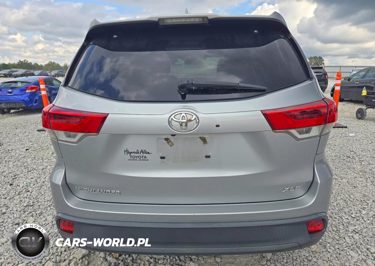 2019 Toyota Highlander Xle VIN:5TDKZRFH5KS348036 - 6