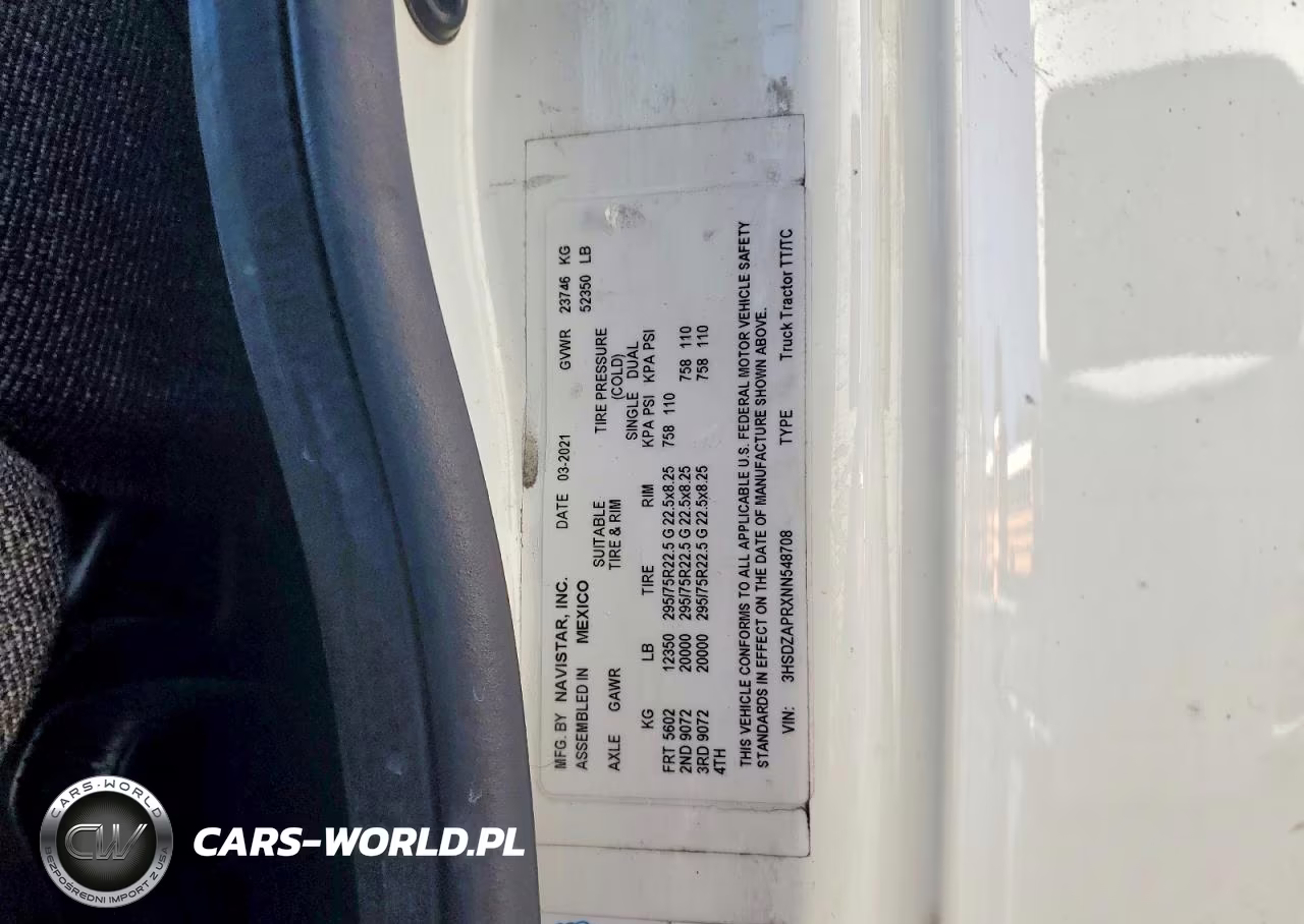 2022 International Lt625 Semi Truck VIN:3HSDZAPRXNN548708 - 13