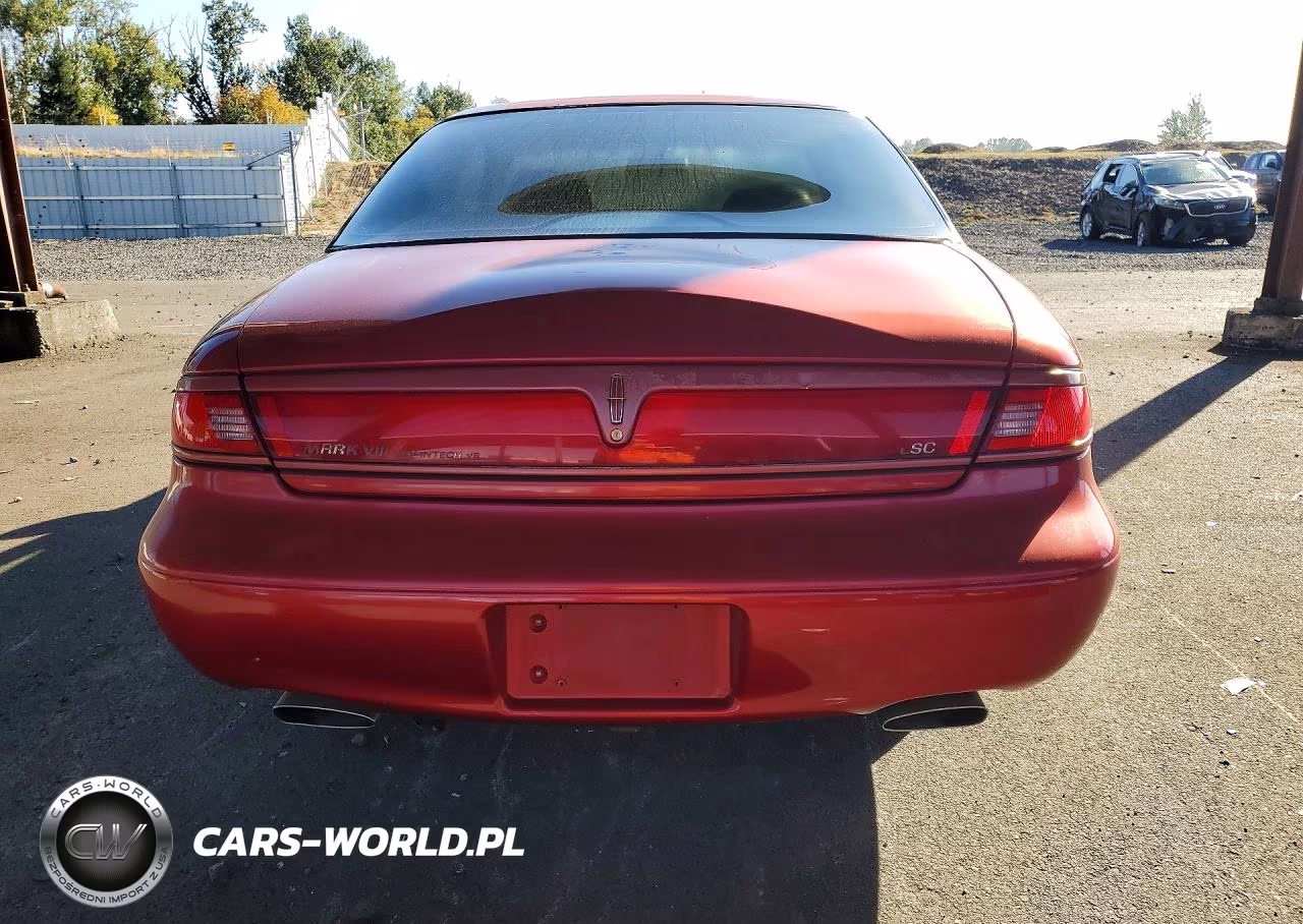 1998 Lincoln Mark Viii Lsc VIN:1LNFM92V3WY628300 - 6