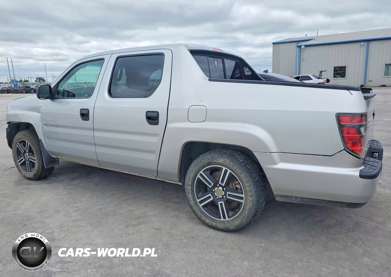 2012 Honda Ridgeline Sport VIN:5FPYK1F78CB451889 - 2