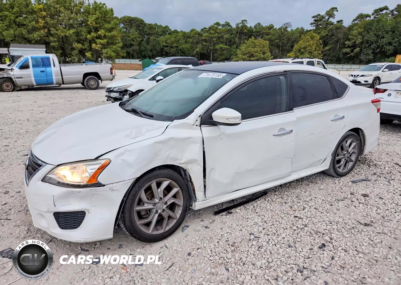 2015 Nissan Sentra Sr VIN:3N1AB7AP2FY292612 - 1