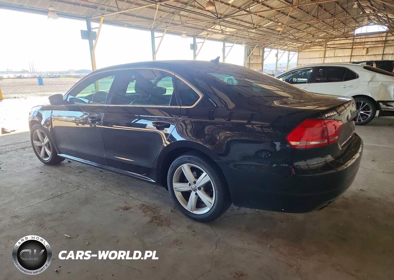2014 Volkswagen Passat Se VIN:1VWBP7A30EC013422 - 2
