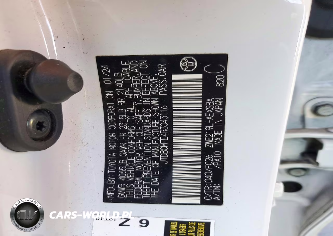 2024 Toyota Corolla Hybrid VIN:JTDBCMFE4R3043116 - 12
