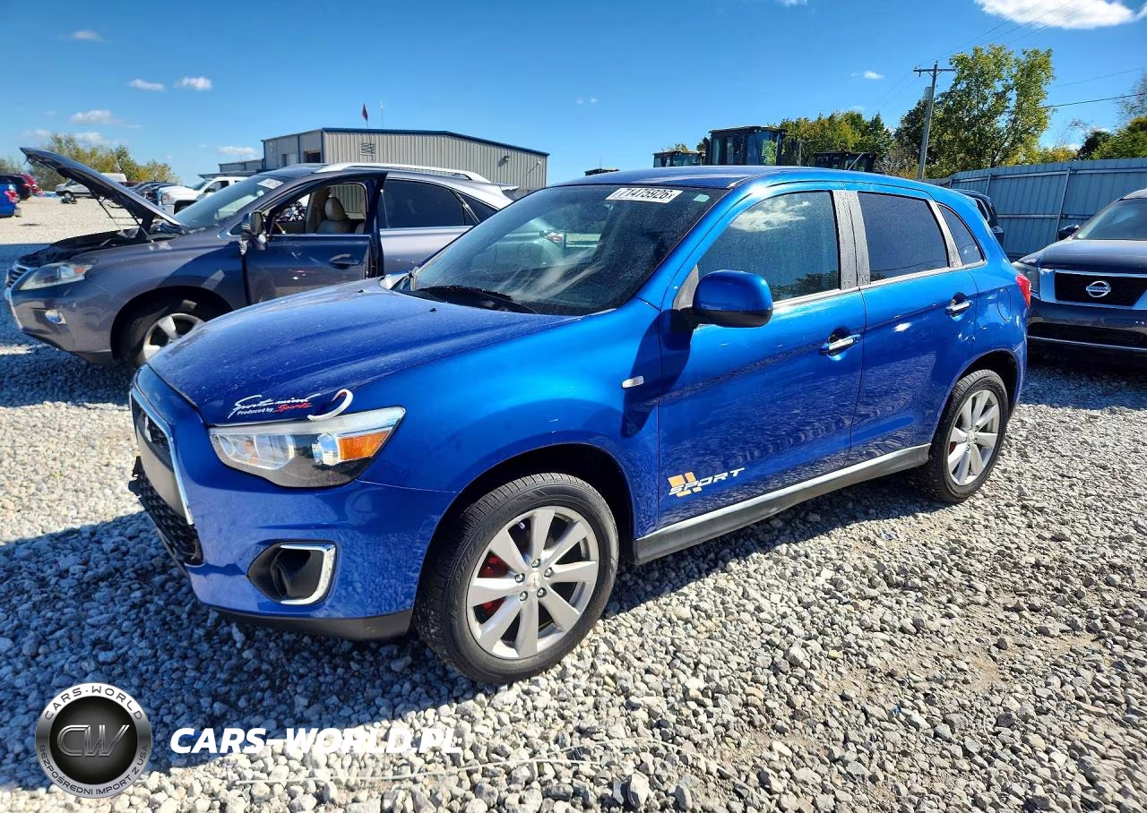 2015 Mitsubishi Outlander Sport Es VIN:4A4AP3AW7FE052721 - 1