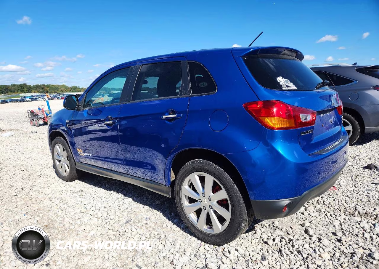 2015 Mitsubishi Outlander Sport Es VIN:4A4AP3AW7FE052721 - 2