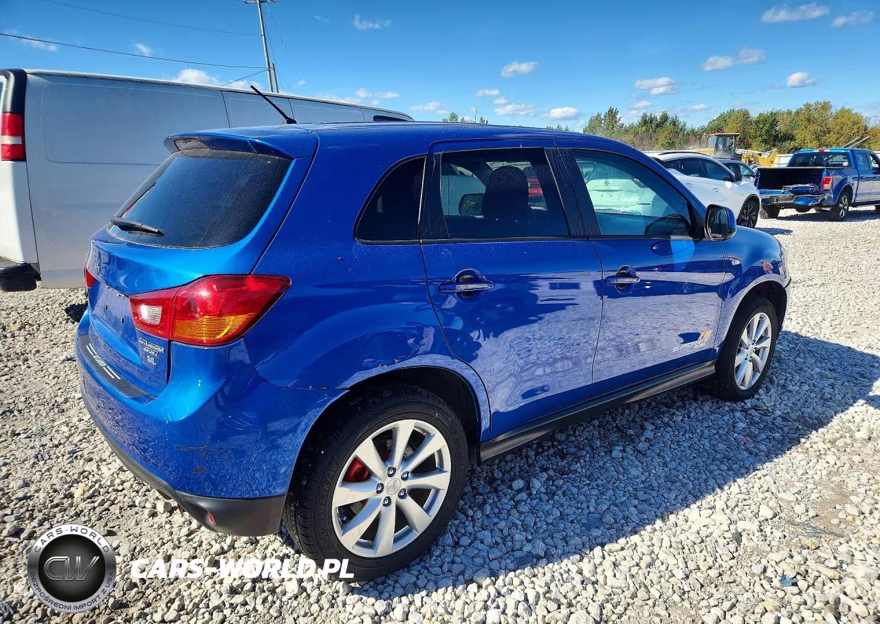 2015 Mitsubishi Outlander Sport Es VIN:4A4AP3AW7FE052721 - 3