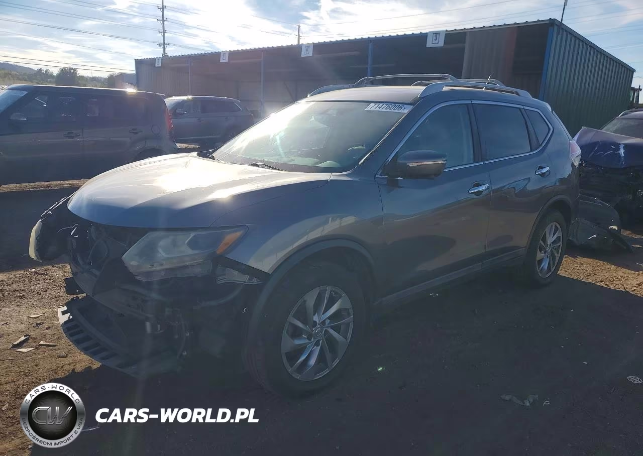 2015 Nissan Rogue Sl VIN:5N1AT2MV3FC824400 - 1