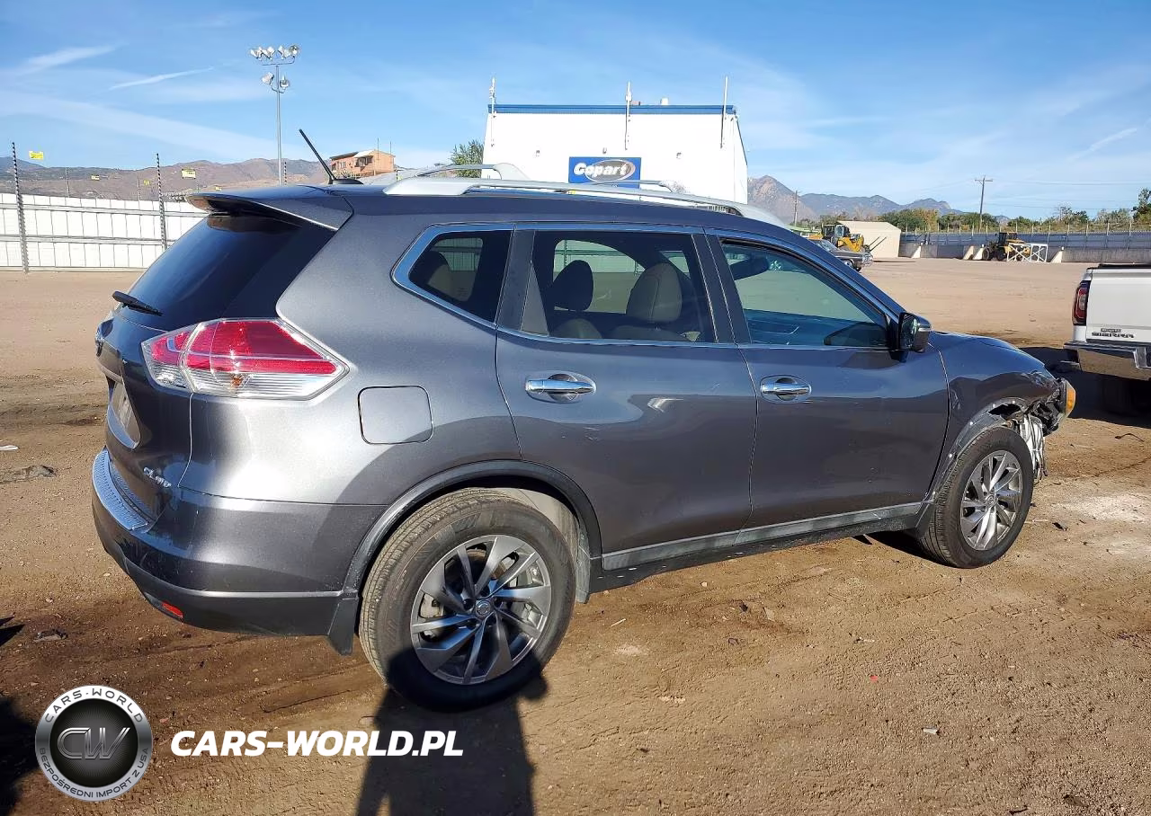 2015 Nissan Rogue Sl VIN:5N1AT2MV3FC824400 - 3