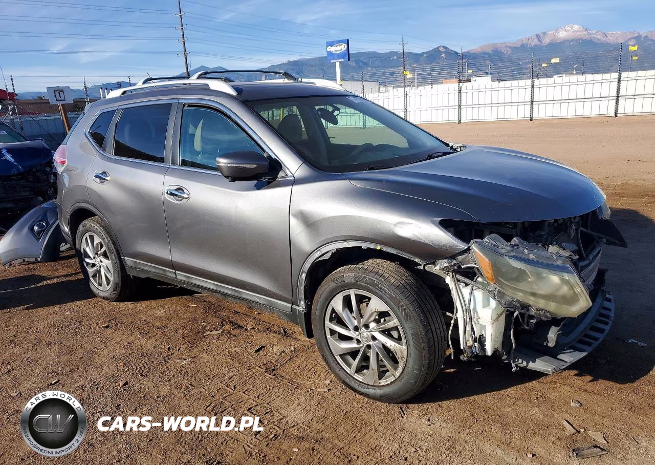 2015 Nissan Rogue Sl VIN:5N1AT2MV3FC824400 - 4