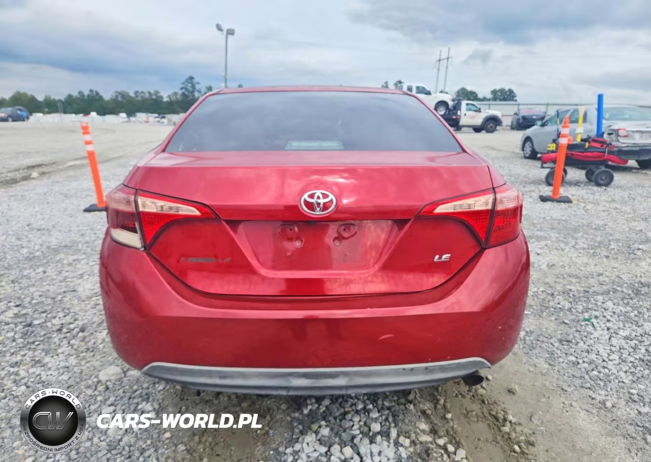2017 Toyota Corolla Le VIN:2T1BURHE2HC884705 - 6