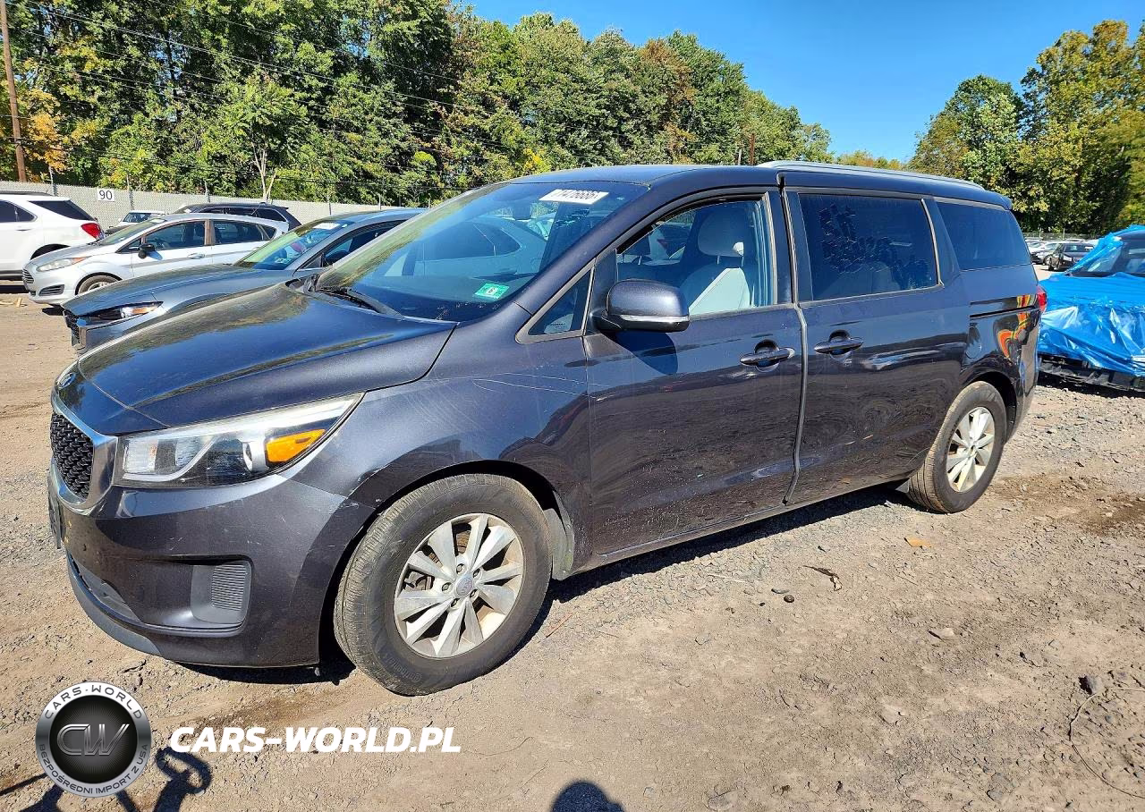 2016 Kia Sedona Lx VIN:KNDMB5C14G6146096 - 1