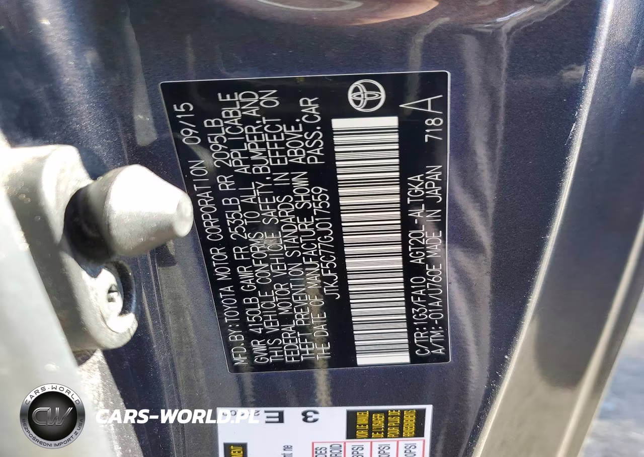 2016 Scion Tc Base VIN:JTKJF5C77GJ017559 - 12