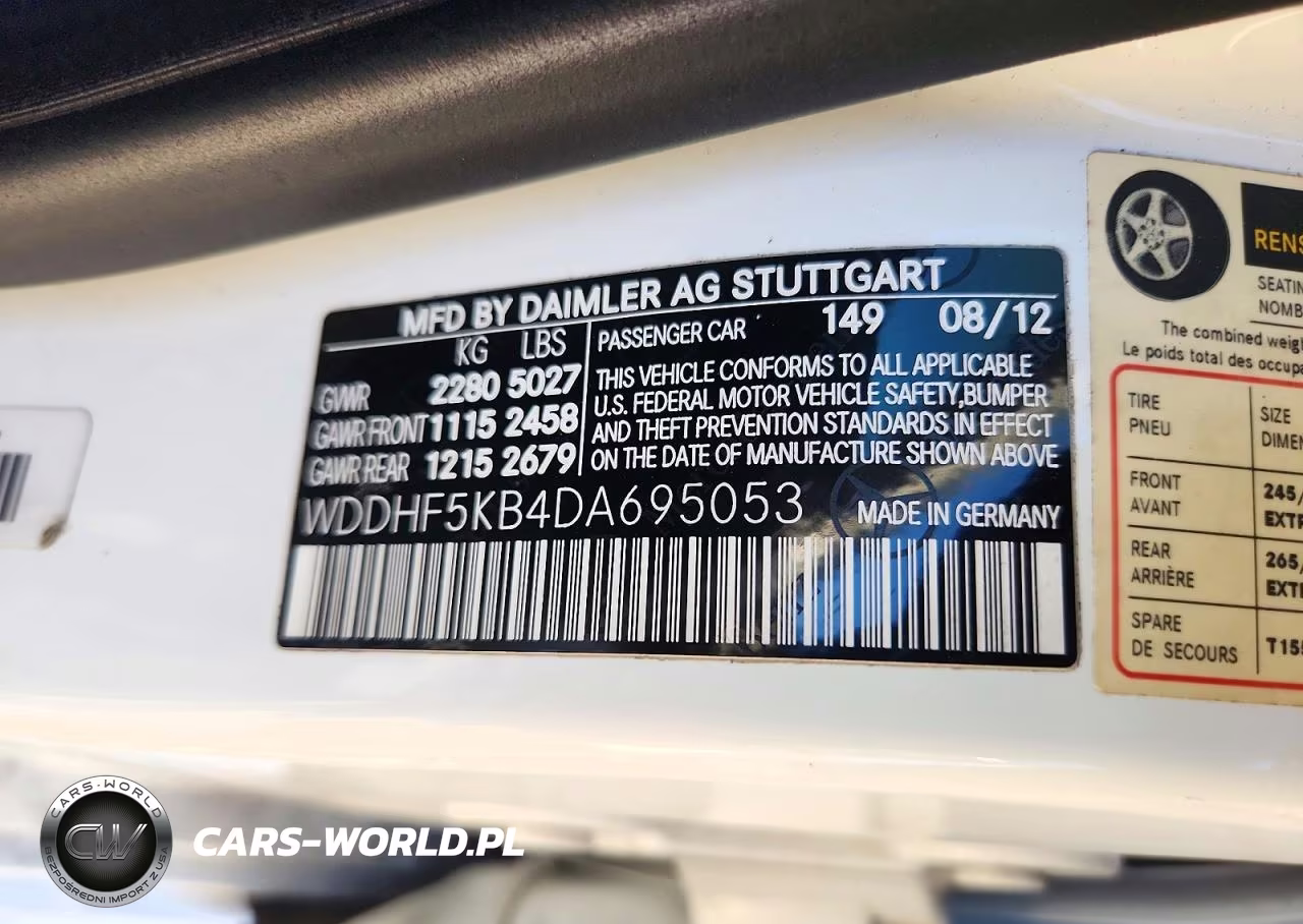 2013 Mercedes-Benz E 350 VIN:WDDHF5KB4DA695053 - 12