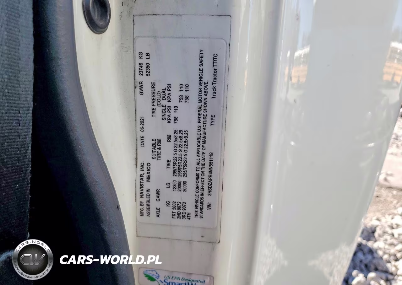 2022 International Lt625 Semi Truck VIN:3HSDZAPR4NN551118 - 13