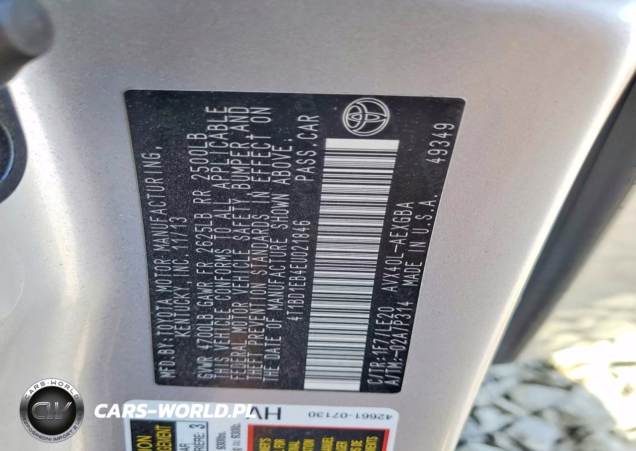 2014 Toyota Avalon Hybrid Xle Touring VIN:4T1BD1EB4EU021846 - 13