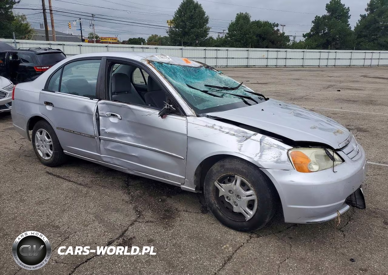 2002 Honda Civic Lx VIN:1HGES16582L062970 - 4