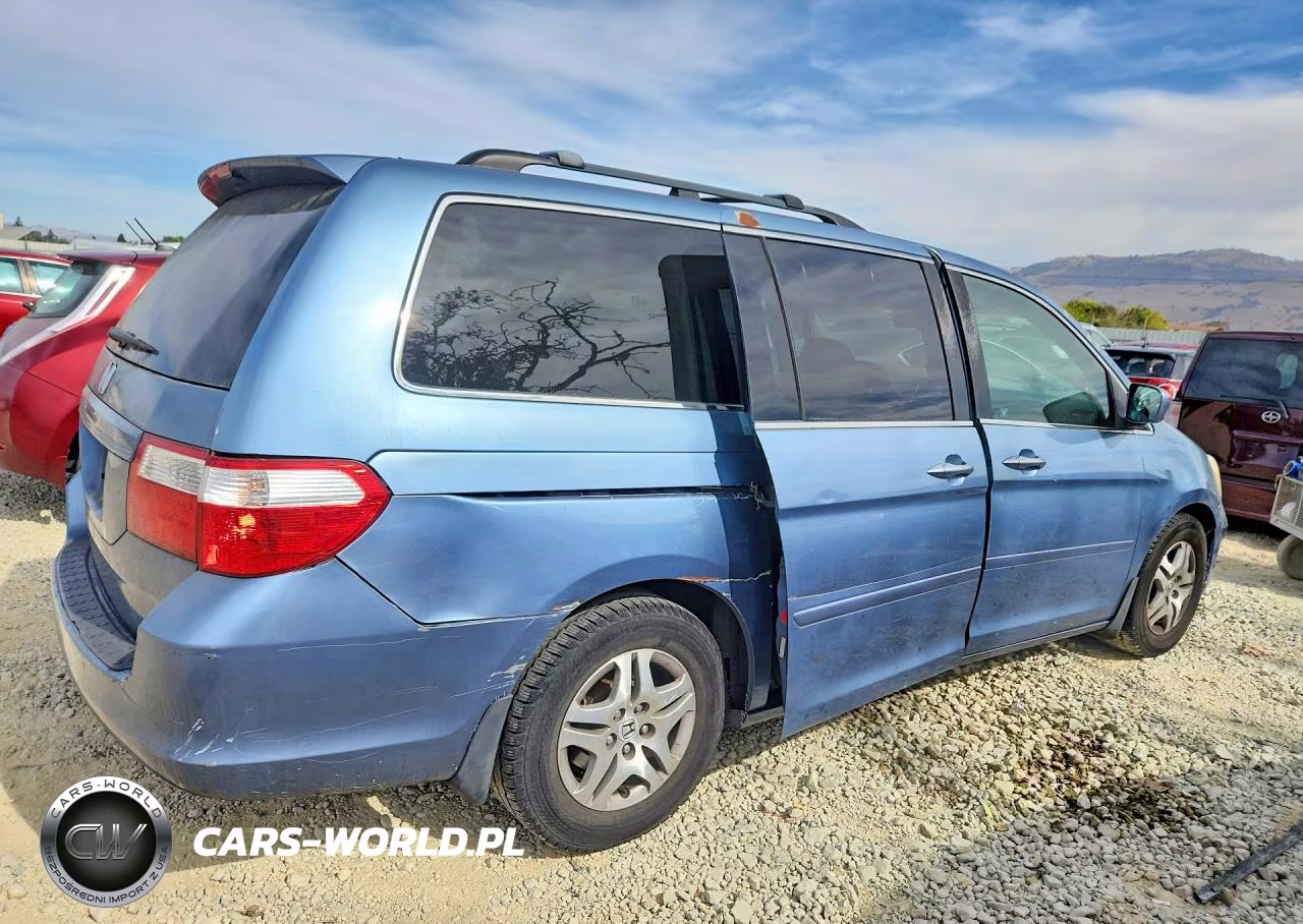 2005 Honda Odyssey Exl VIN:5FNRL38745B092918 - 3