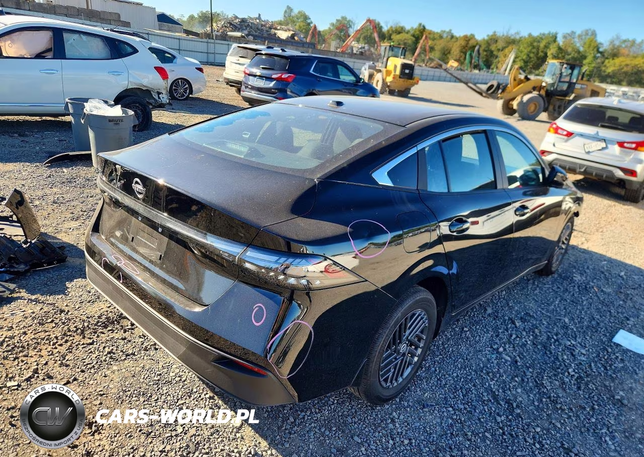 2026 Nissan Sentra Sv VIN:3N1AB9CVXTY239630 - 3