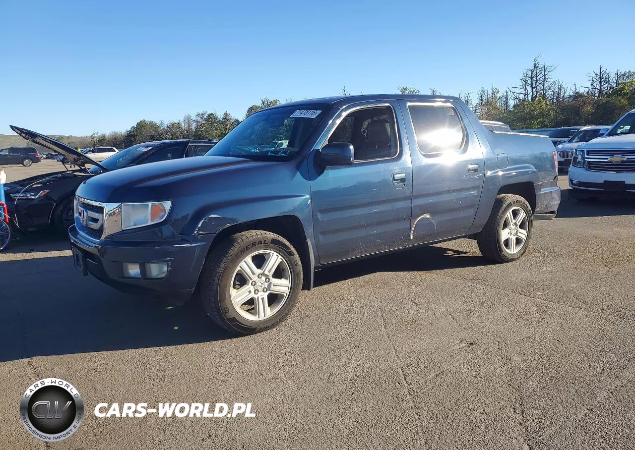 2010 Honda Ridgeline Rtl VIN:5FPYK1F54AB001734 - 1