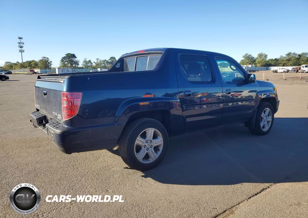 2010 Honda Ridgeline Rtl VIN:5FPYK1F54AB001734 - 3