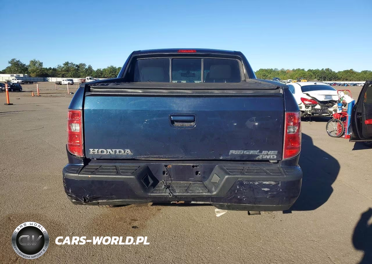2010 Honda Ridgeline Rtl VIN:5FPYK1F54AB001734 - 6