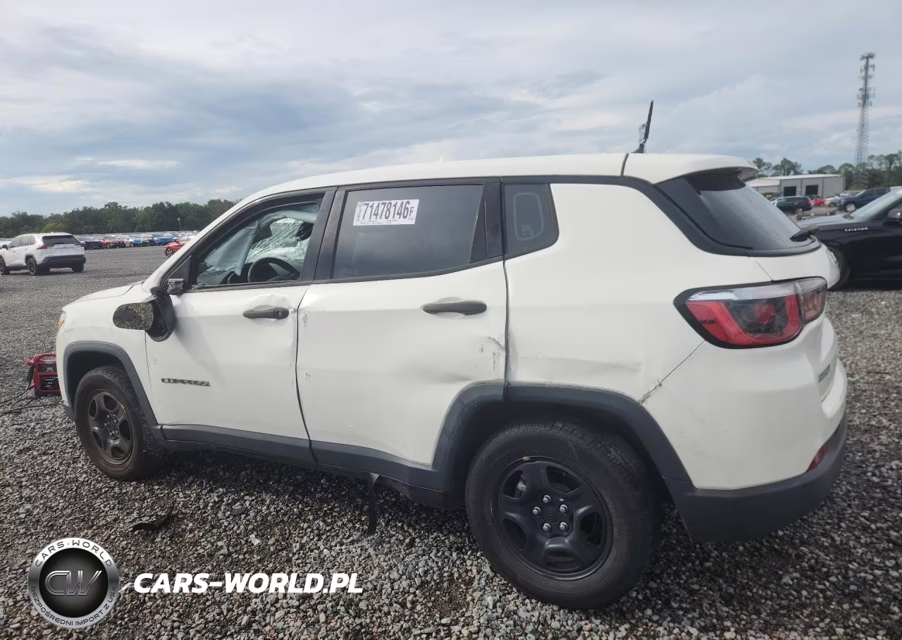2018 Jeep Compass Sport VIN:3C4NJCAB5JT356422 - 2