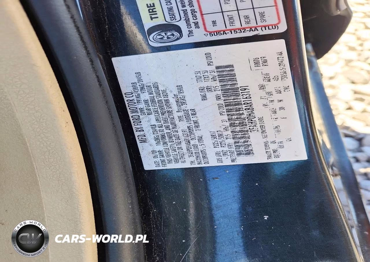 2010 Ford Fusion Se VIN:3FAHP0HA8AR163191 - 13
