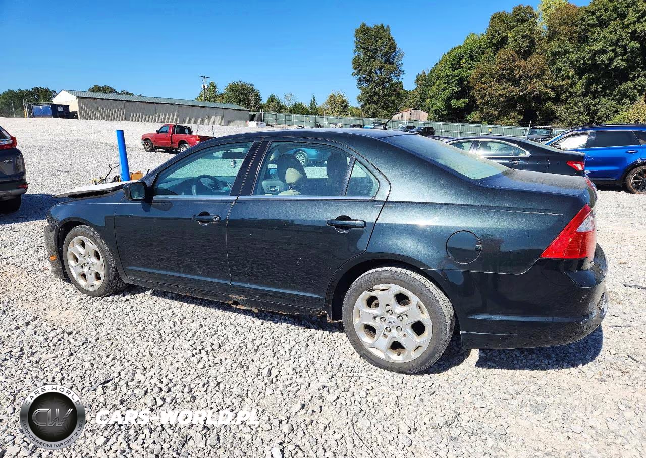 2010 Ford Fusion Se VIN:3FAHP0HA8AR163191 - 2