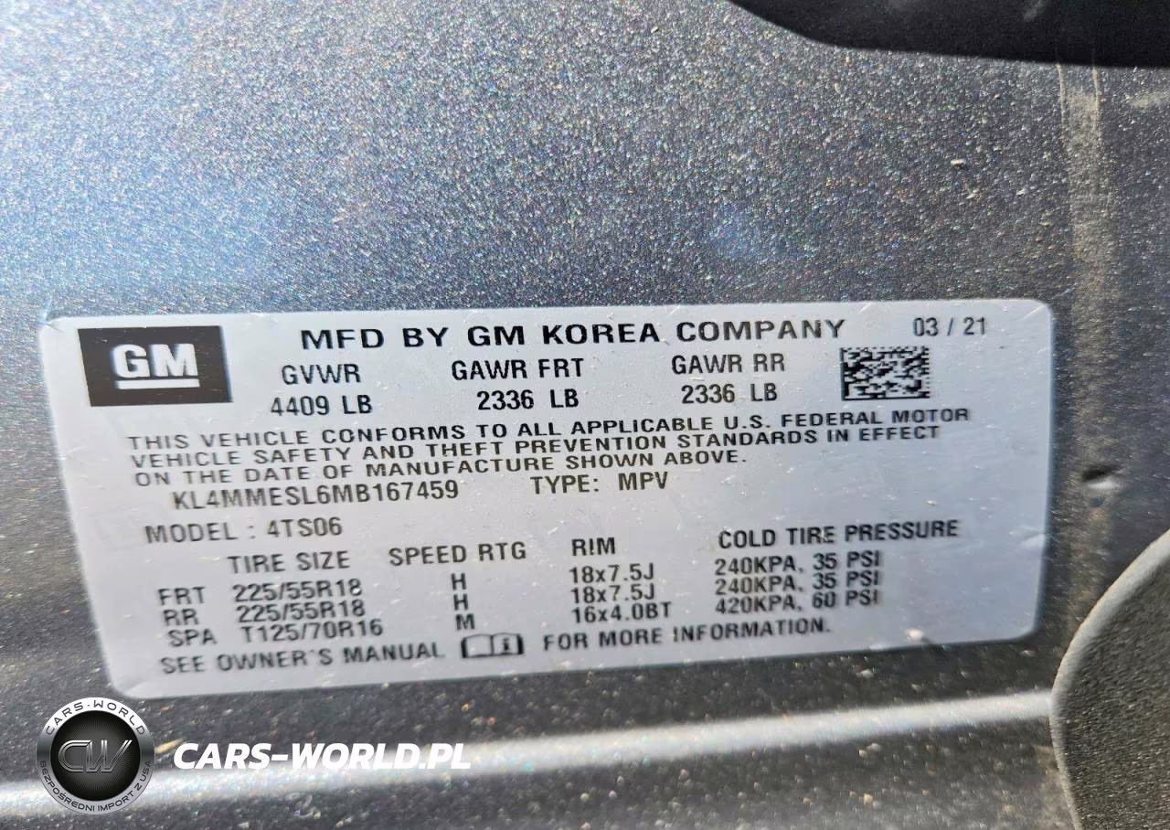 2021 Buick Encore Gx Select VIN:KL4MMESL6MB167459 - 13