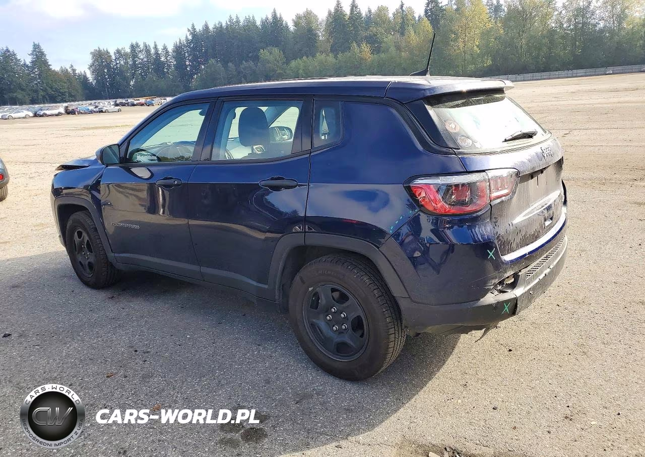 2018 Jeep Compass Sport VIN:3C4NJCAB4JT186182 - 2