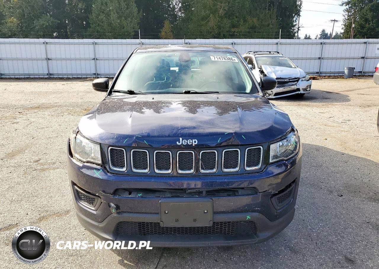 2018 Jeep Compass Sport VIN:3C4NJCAB4JT186182 - 5