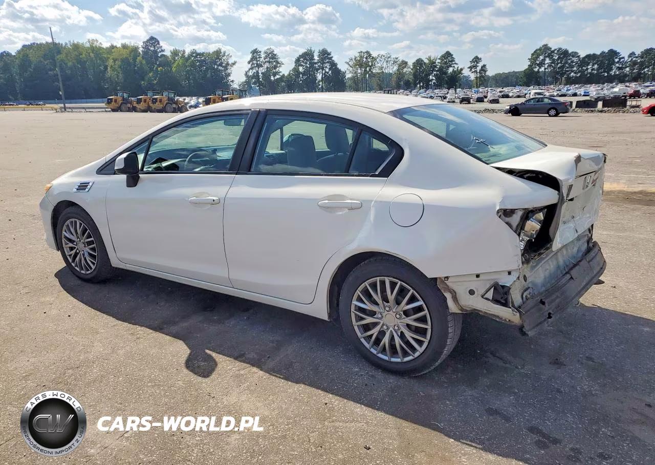 2012 Honda Civic Lx VIN:2HGFB2F5XCH327221 - 2