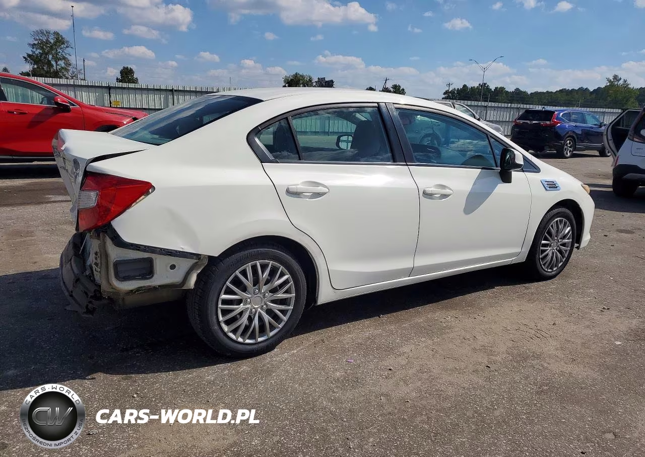 2012 Honda Civic Lx VIN:2HGFB2F5XCH327221 - 3
