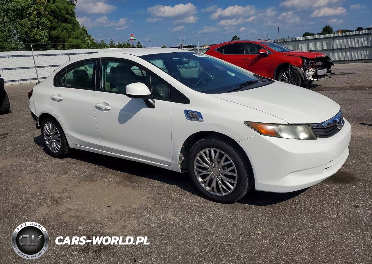 2012 Honda Civic Lx VIN:2HGFB2F5XCH327221 - 4