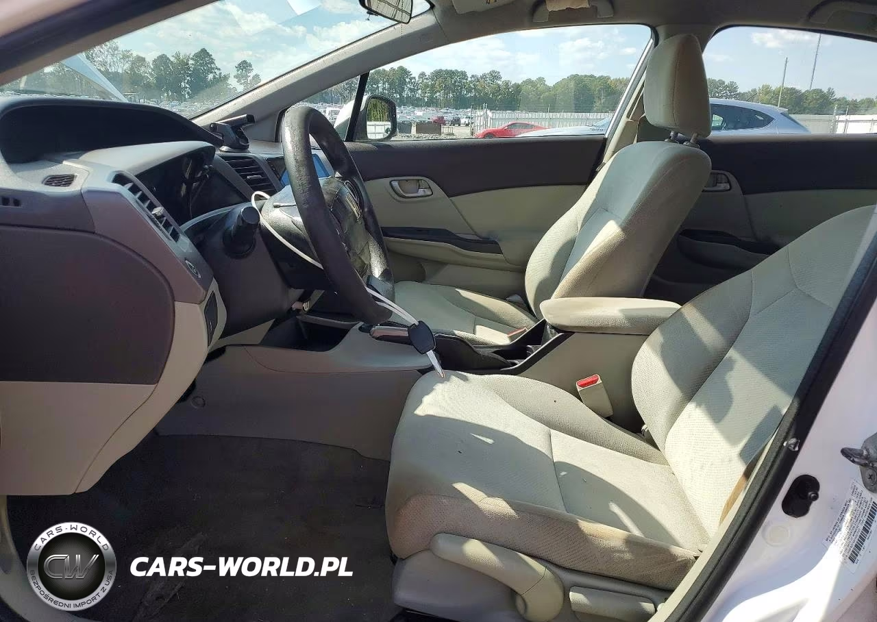 2012 Honda Civic Lx VIN:2HGFB2F5XCH327221 - 7