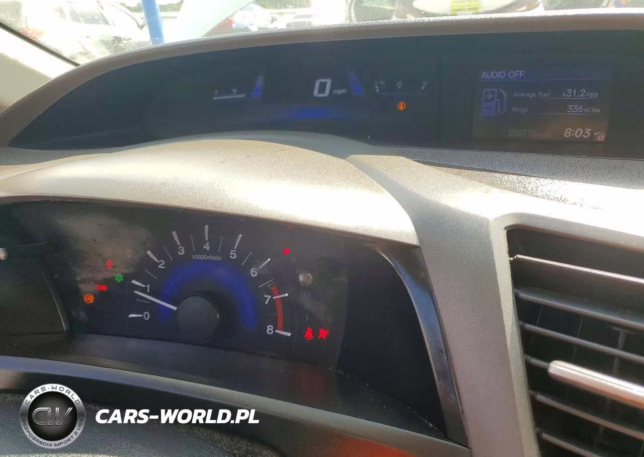 2012 Honda Civic Lx VIN:2HGFB2F5XCH327221 - 9